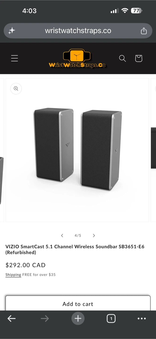 Vizio 36-inch 5.1-channel wireless soundbar system - photo 4