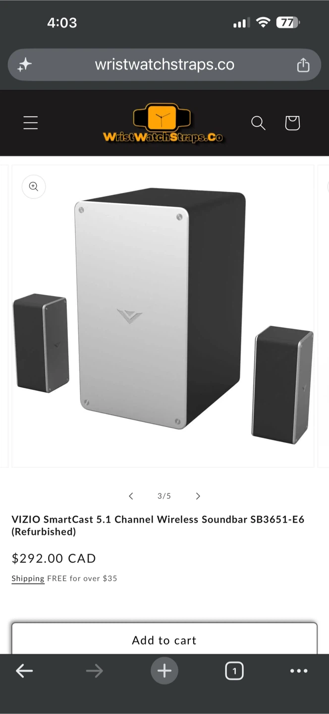 Vizio 36-inch 5.1-channel wireless soundbar system - photo 5