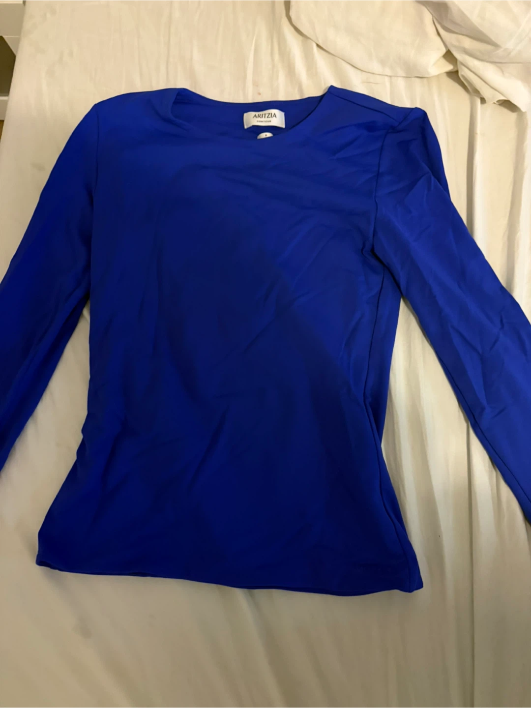 Aritzia Contour Long Sleeve Top – Blue 💙