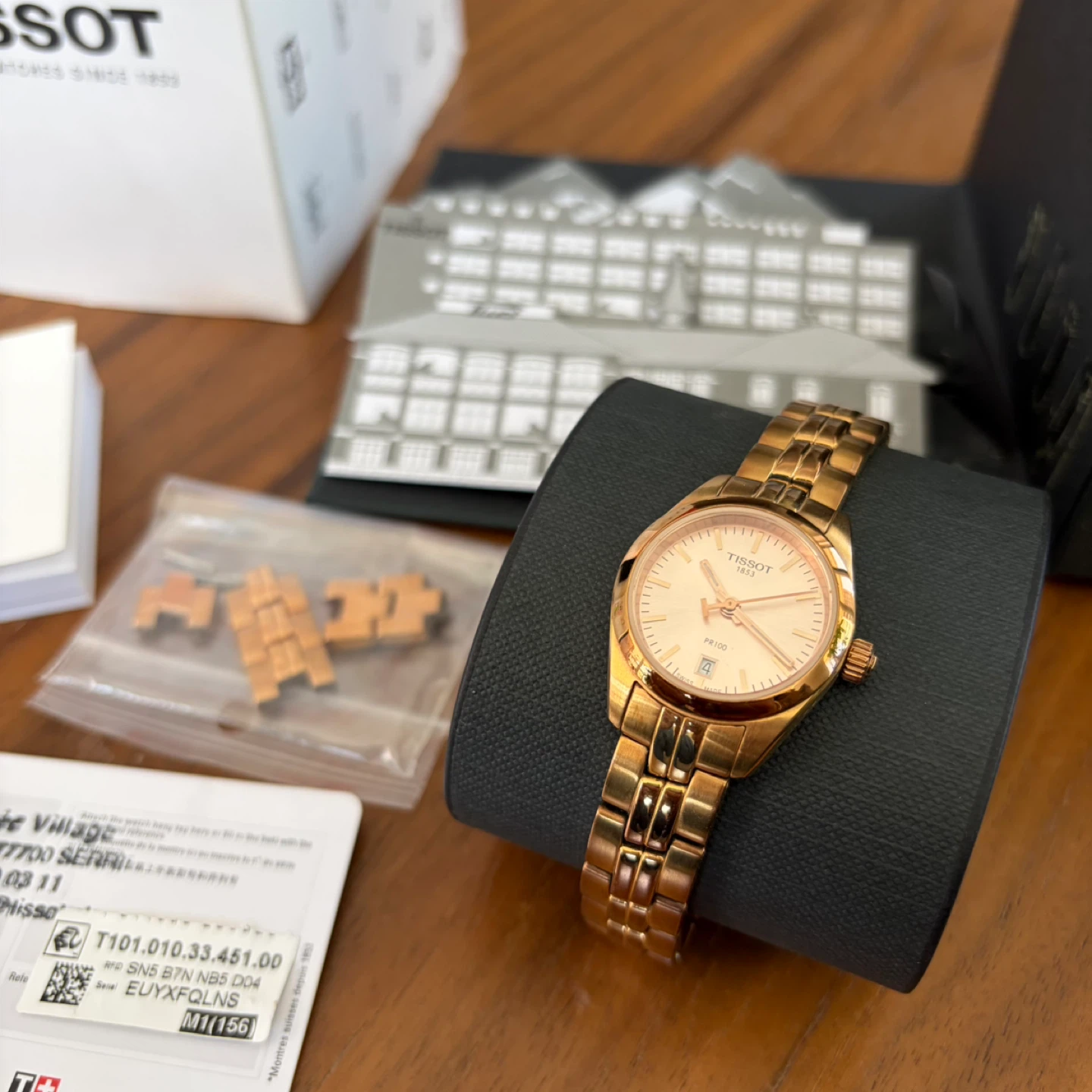 Tissot PR100 Rose Gold Women's Watch - photo 2