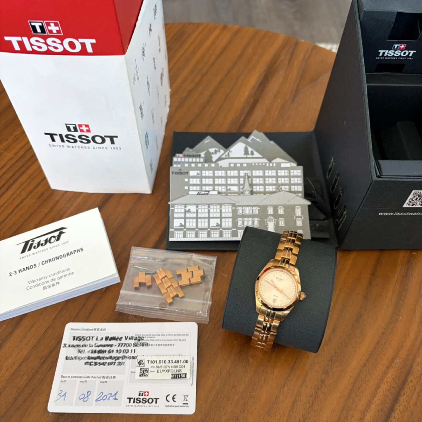 Tissot PR100 Rose Gold Women's Watch - photo 3