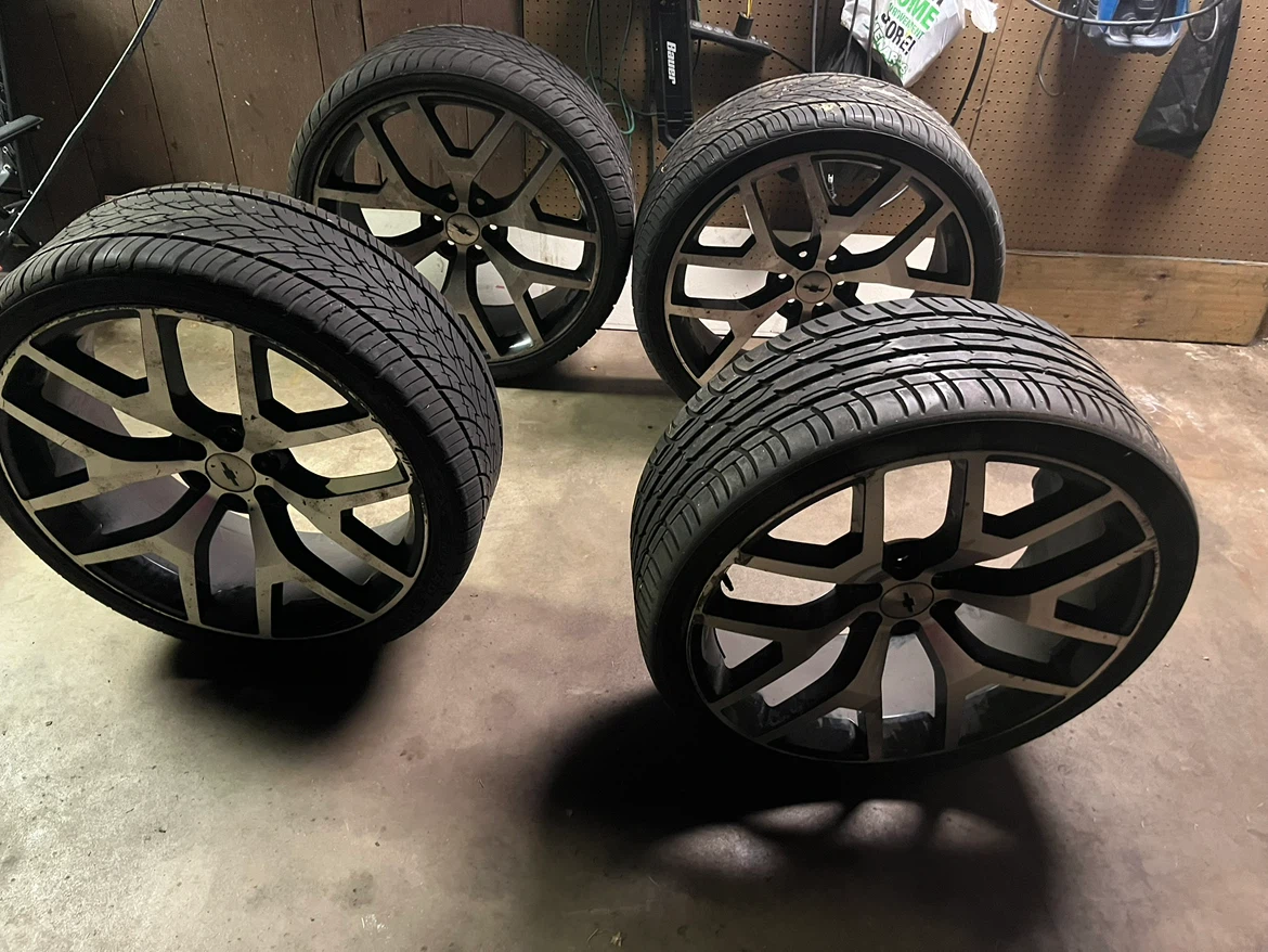 26 inch Snow Flake Rep Rims - photo 4