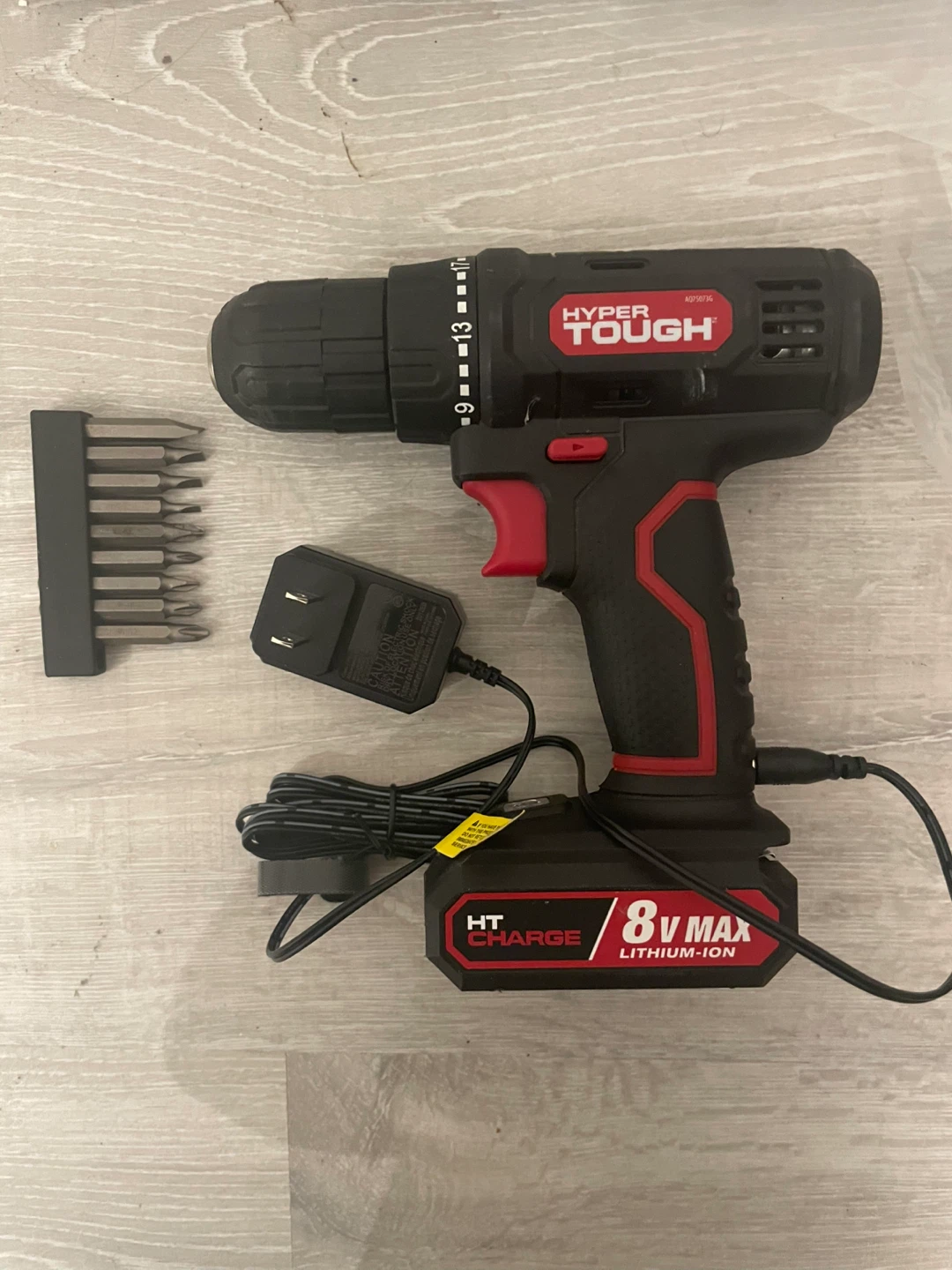 Hyper Tough 8V Max Lithium-Ion Cordless Drill