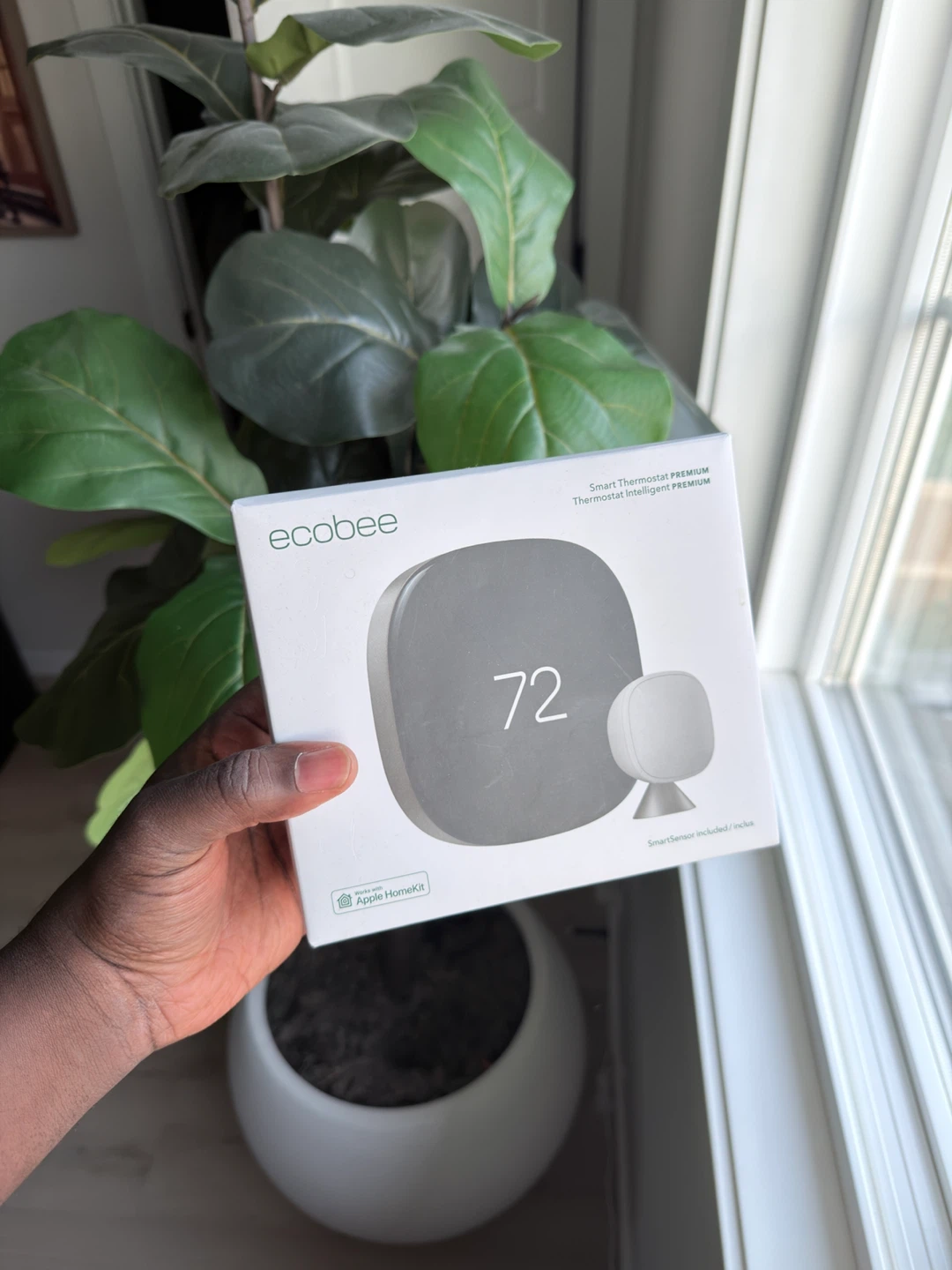 Ecobee Smart Thermostat Premium with SmartSensor