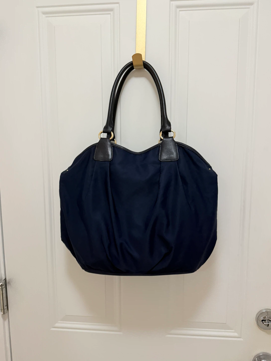 Agnès b. VOYAGE Navy Nylon Tote Bag - photo 2
