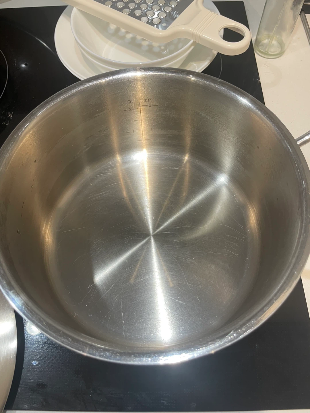 Zwilling stainless steel stock pot with glass lid - photo 2