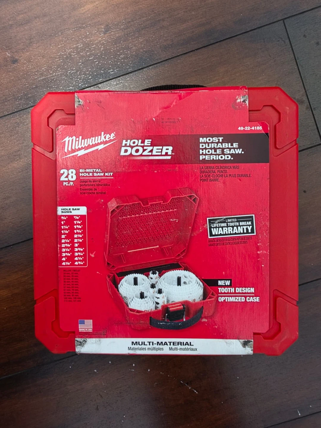 Milwaukee Hole Dozer 28-Piece Bi-Metal Hole Saw Kit