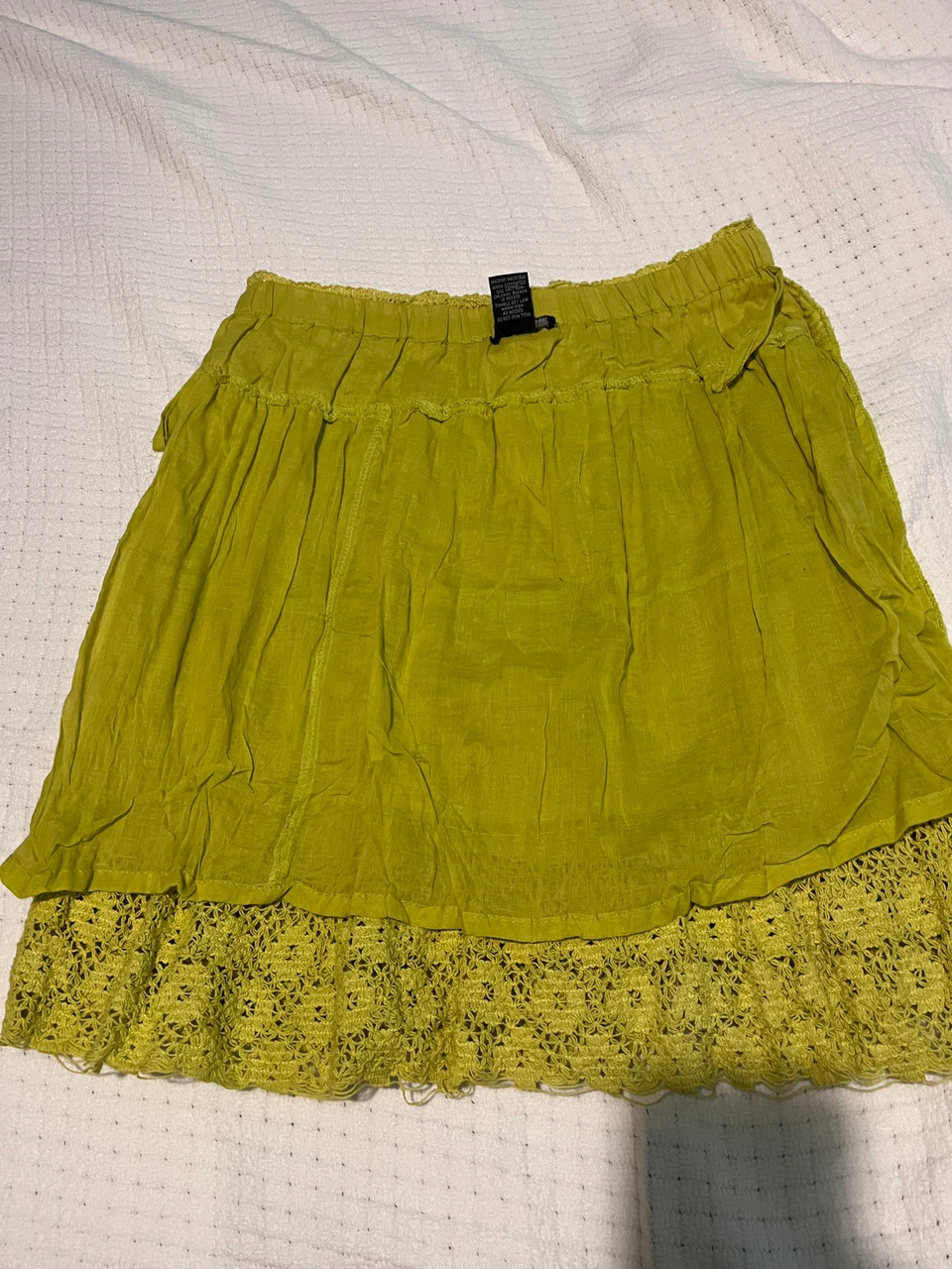 Why Not April Cotton Skirt Apple Green Medium - photo 2