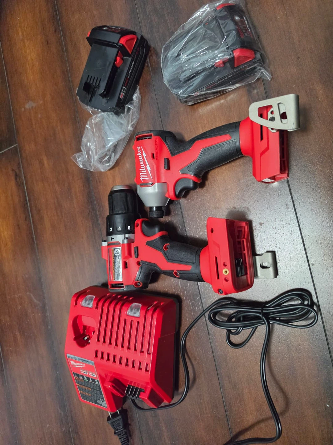 Milwaukee M12 Cordless Drill and Impact Driver Combo Kit