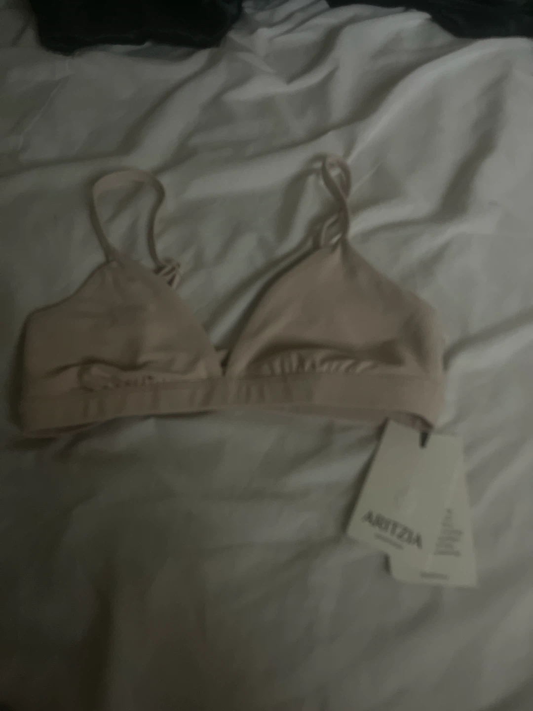 Aritzia nude bralette