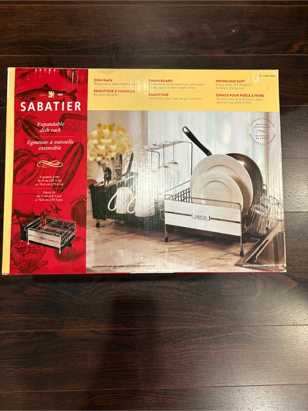 BNIB Sabatier Expandable Dish Rack