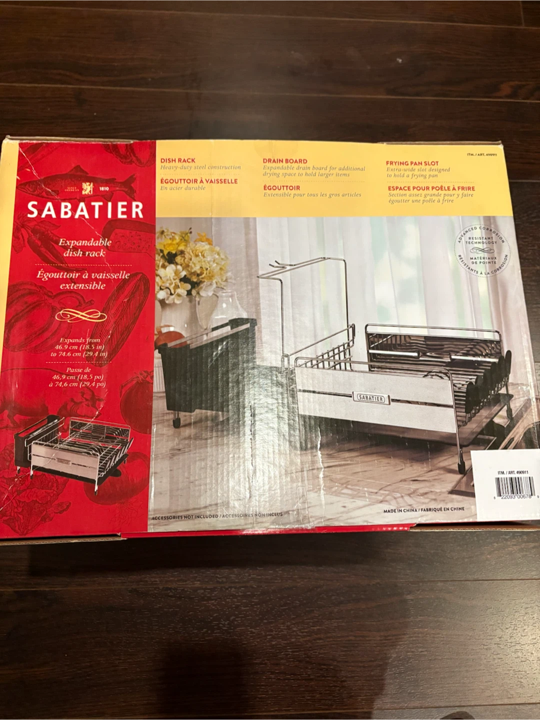 BNIB Sabatier Expandable Dish Rack - photo 5