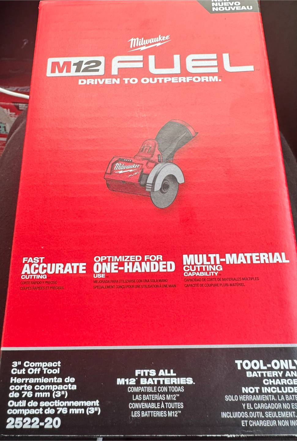Milwaukee M12 FUEL 3" Compact Cut Off Tool