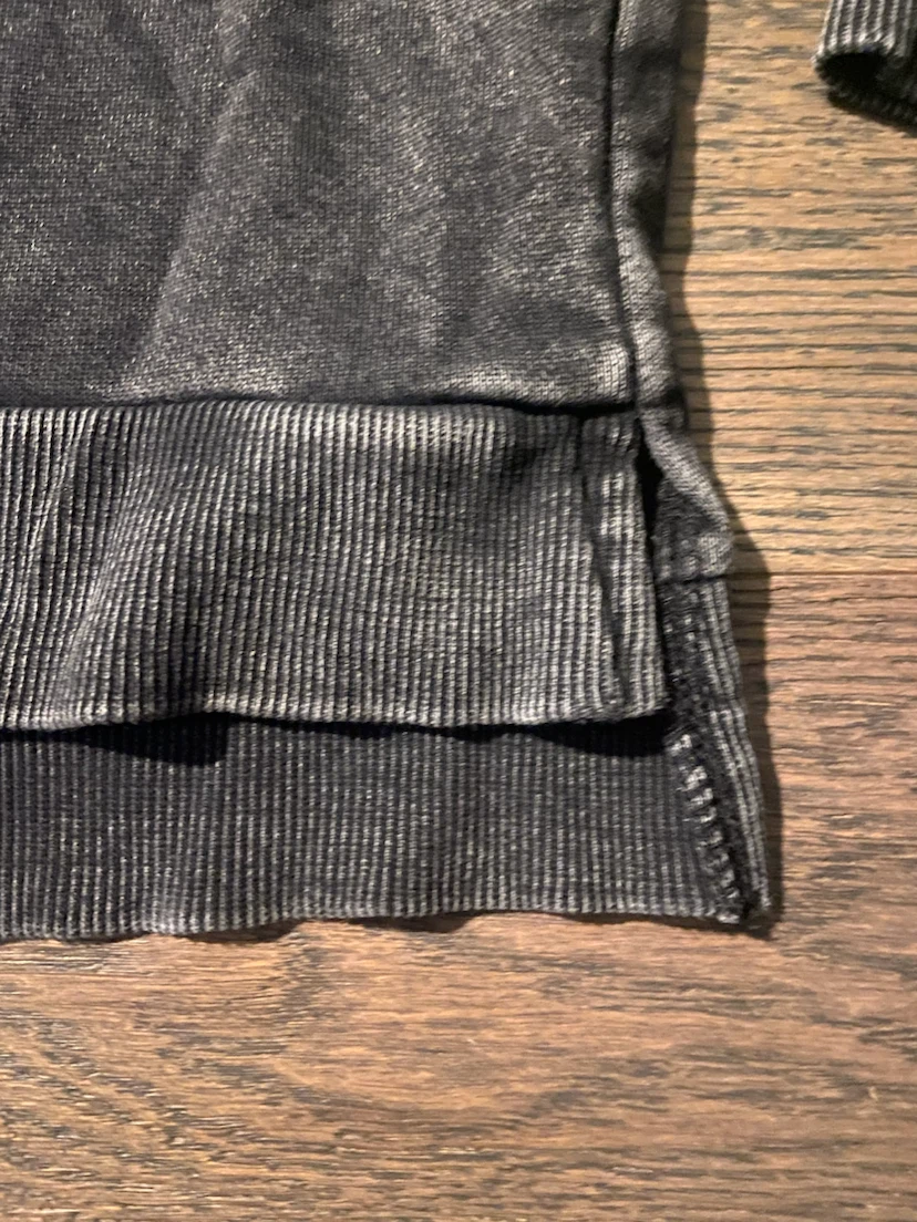 Zara 'Part Time Rager' Acid Wash Sweatshirt Size 8-10 yrs - photo 3