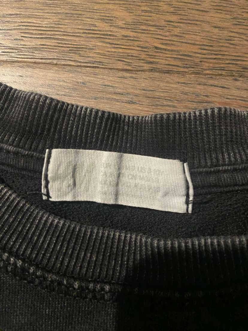 Zara 'Part Time Rager' Acid Wash Sweatshirt Size 8-10 yrs - photo 5