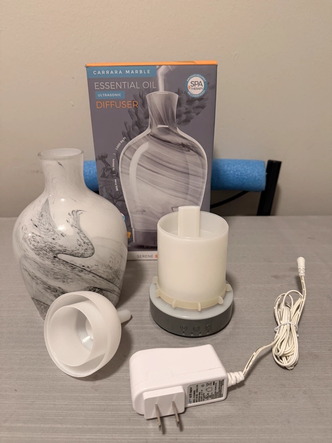 Serene Living Carrara Marble Diffuser - photo 5
