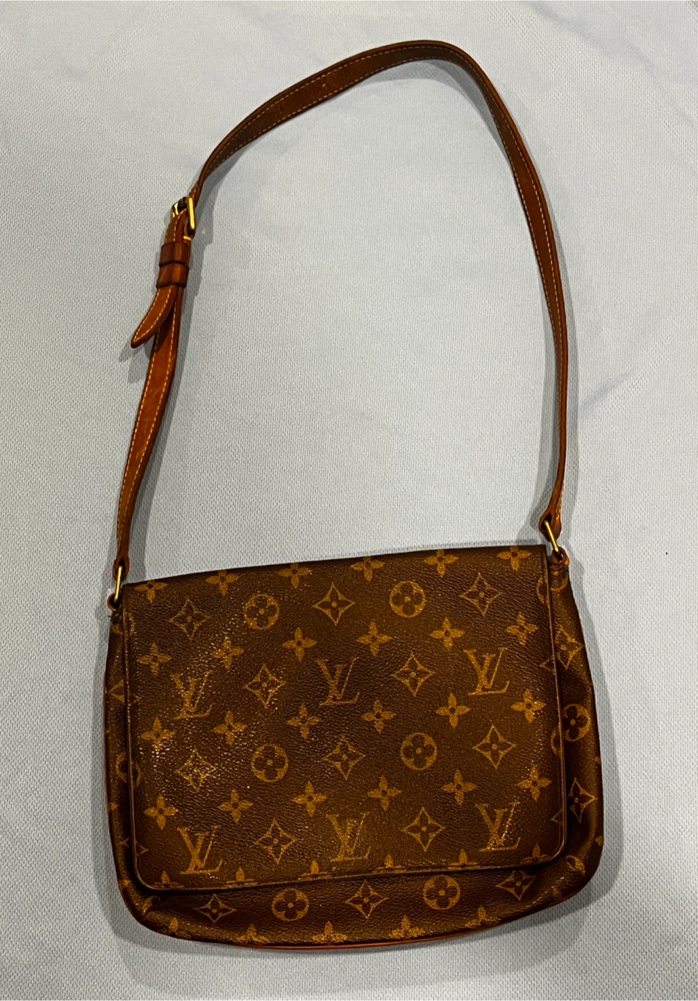 Louis Vuitton Monogram Musette Tango Shoulder Bag