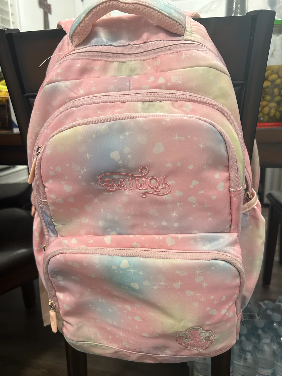 Kids Backpacks - Pink Rainbow & Purple Daisy Designs