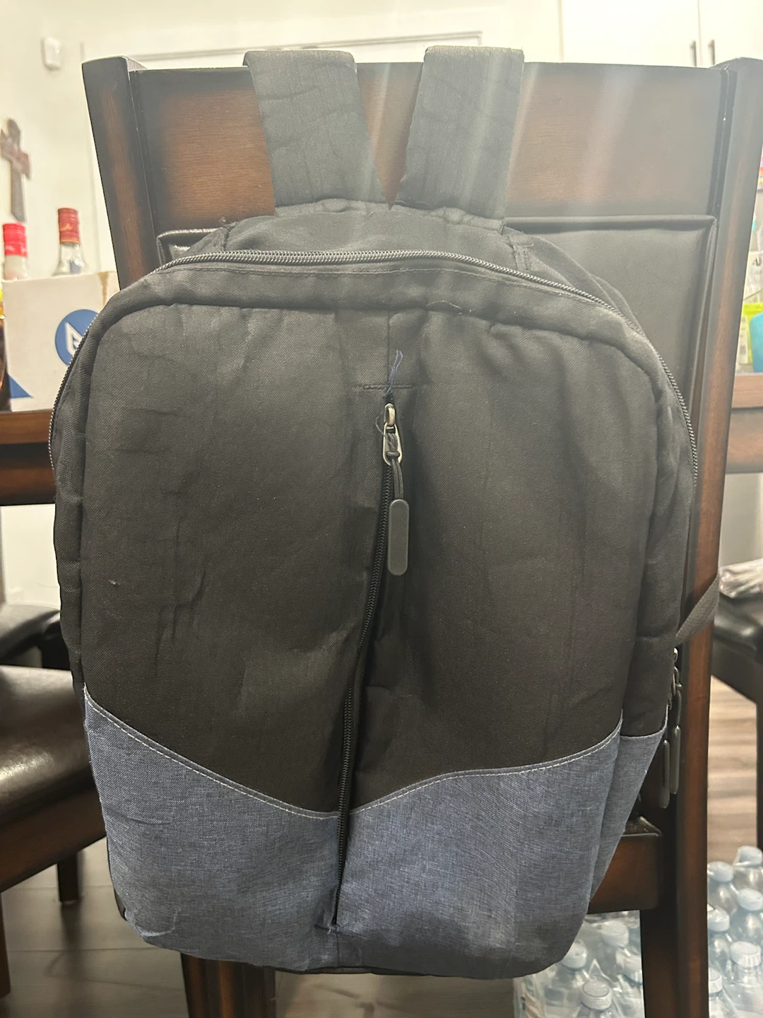 Black and Grey Backpack