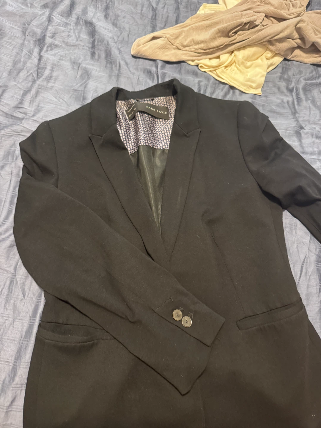 Zara Basic Black Blazer