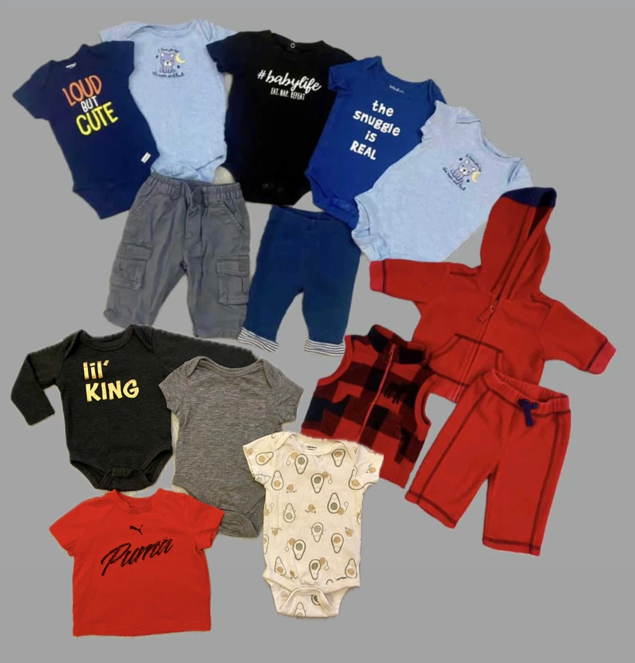 0-3 month boys clothing lot