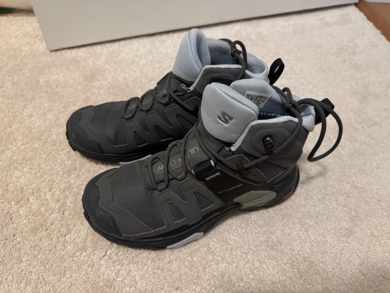 Womens Salomon X Ultra 04 W Mid GORE-TEX Hiking Boots Size 36 - photo 4