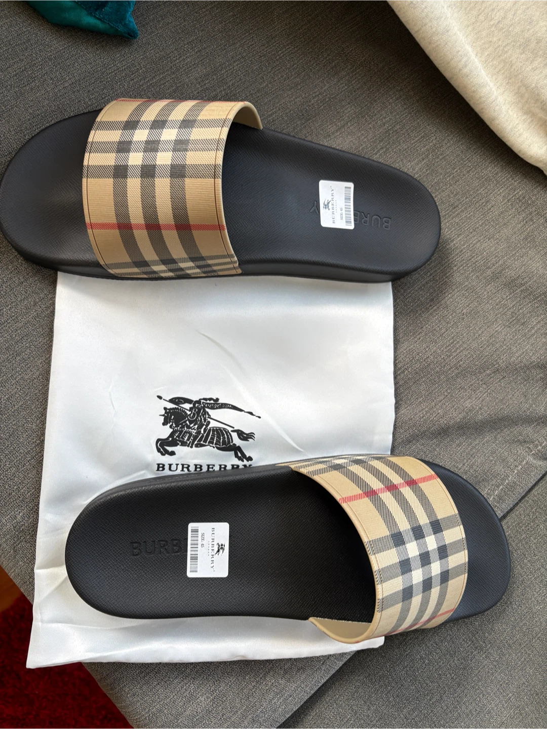 Burberry Slides - Size 45