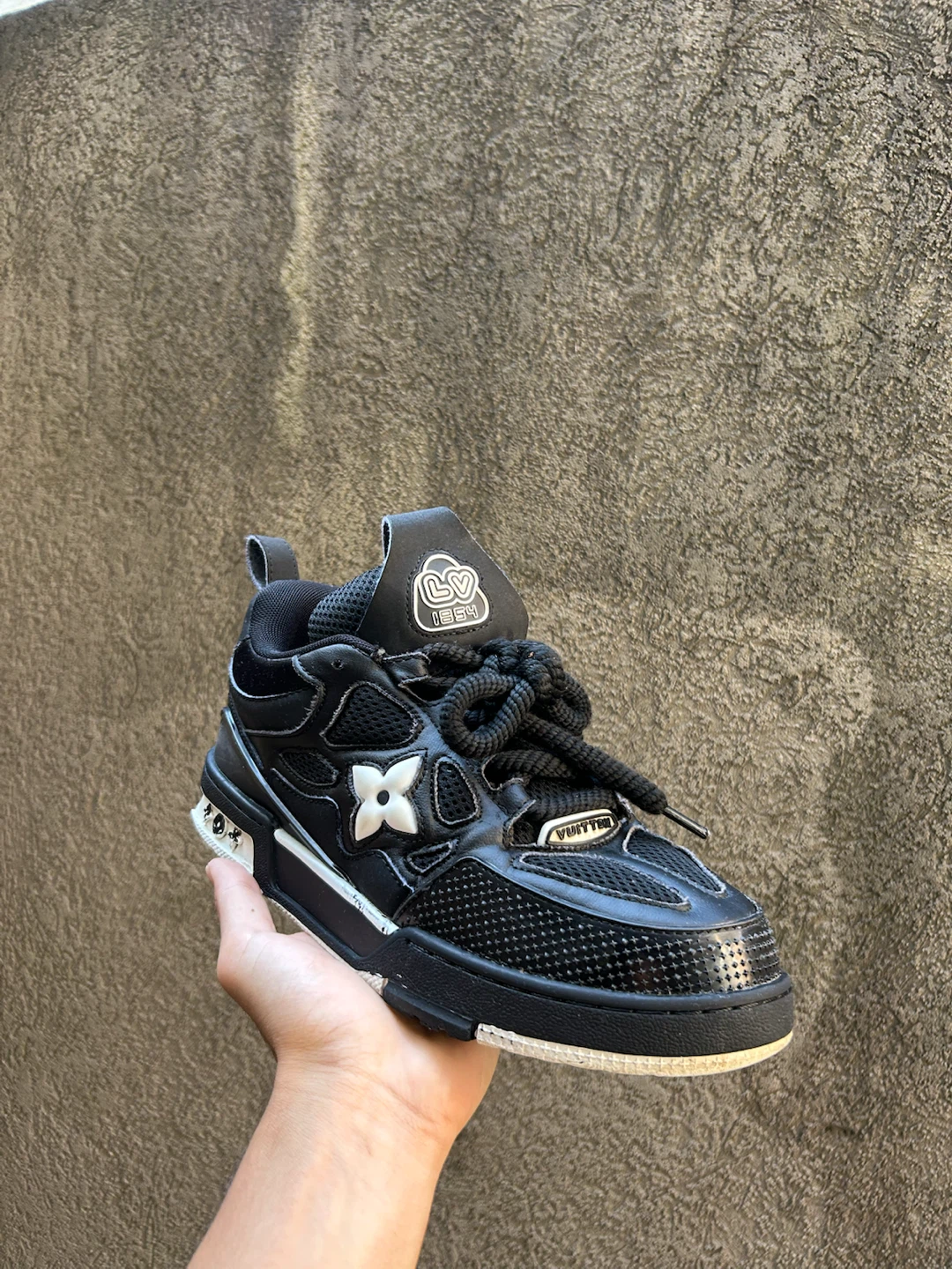 Louis Vuitton LV Skate Sneaker in Black - photo 4