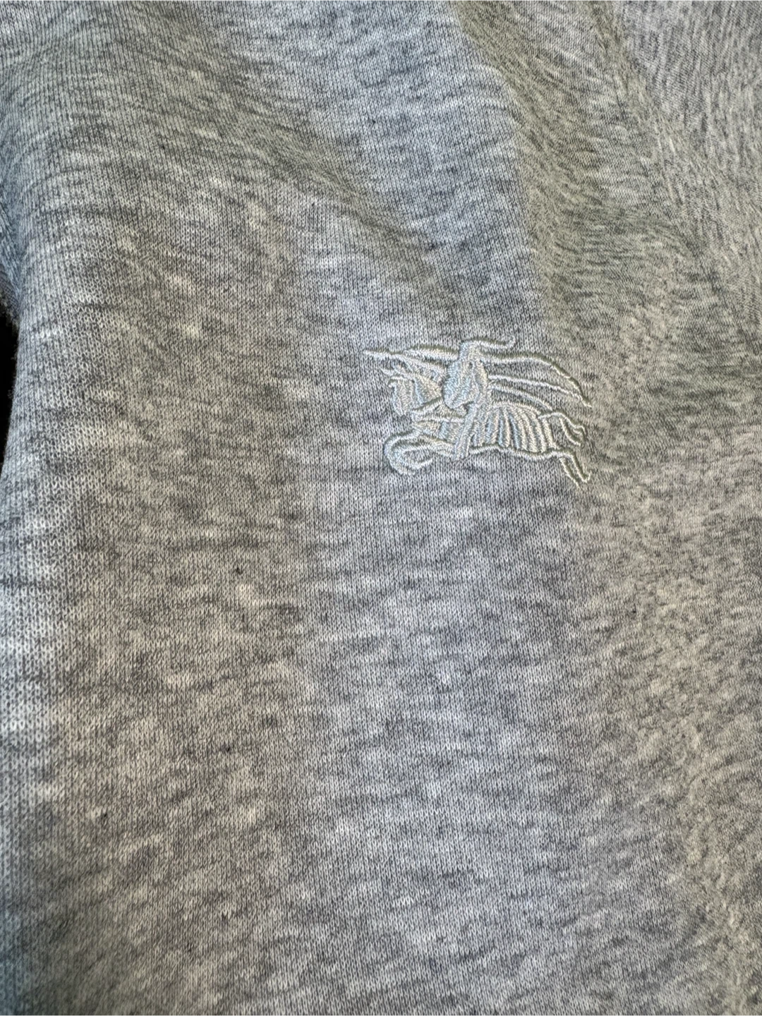 Burberry Grey Zip-Up Hoodie - photo 2