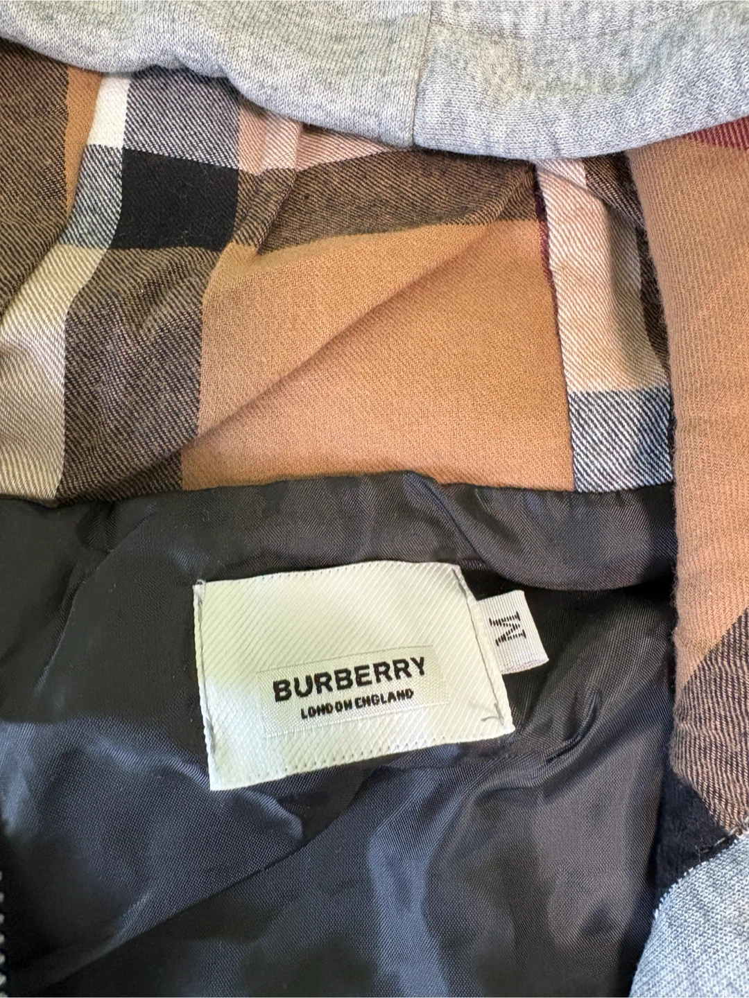 Burberry Grey Zip-Up Hoodie - photo 4