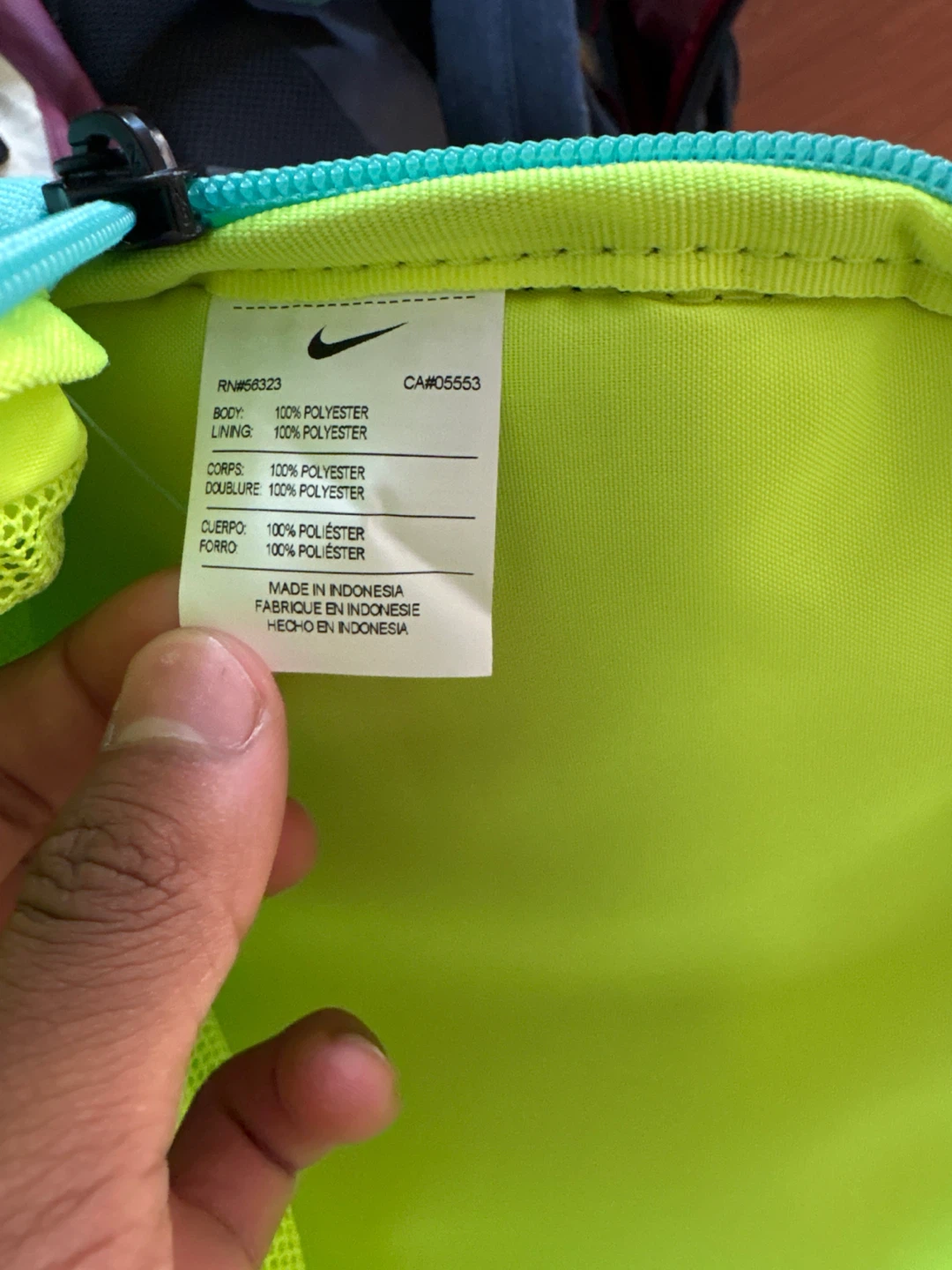 Nike Elite Backpack - Teal - photo 2