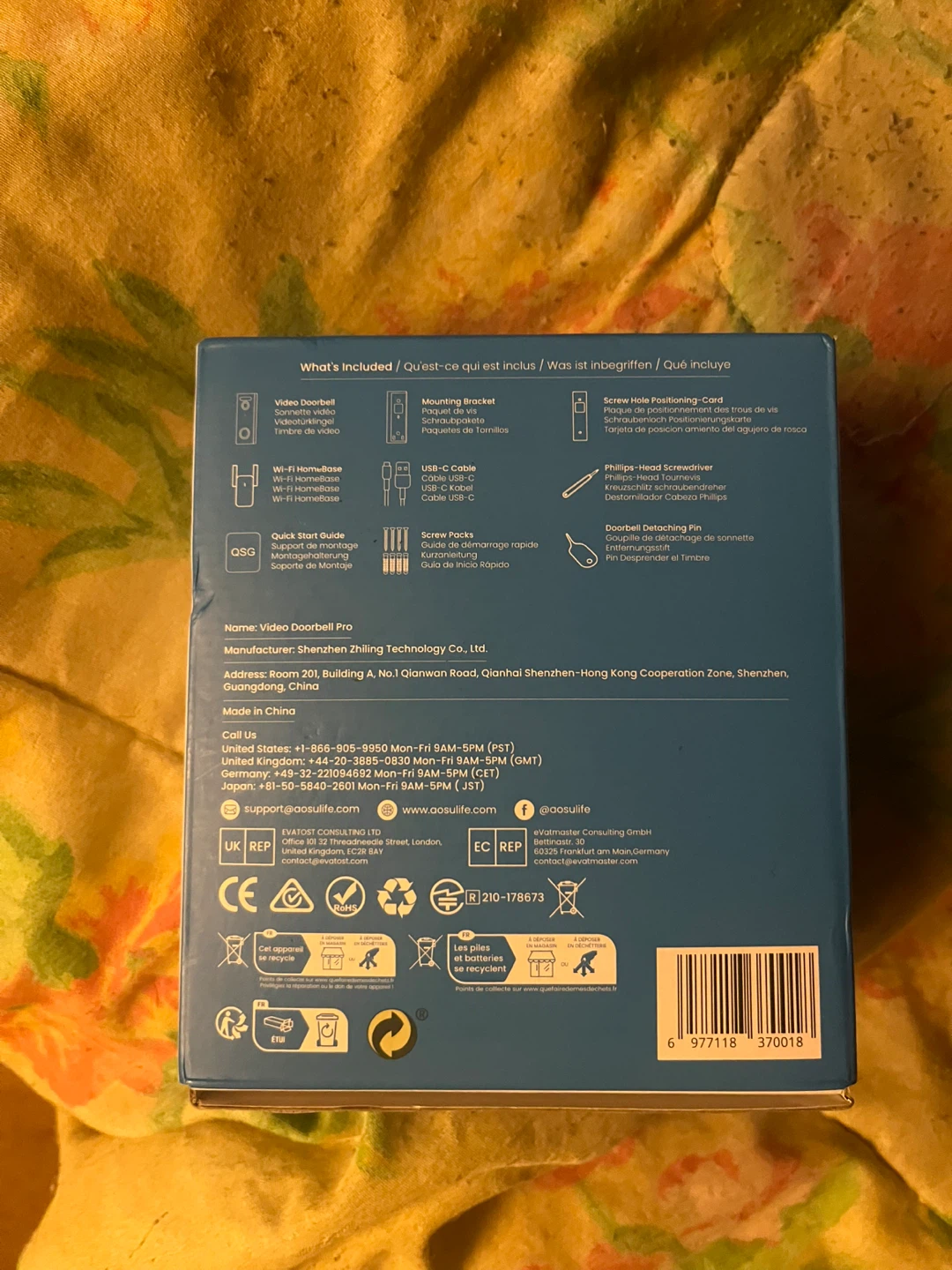 Aosu Video Doorbell Pro and Wi-Fi HomeBase - photo 3