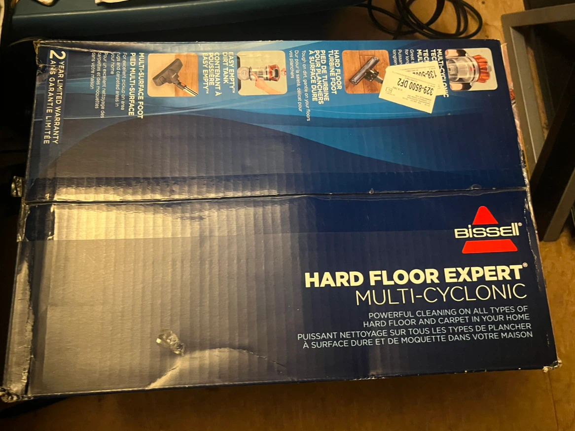 Bissell Hard Floor Expert Multi-Cyclonic Vacuum - photo 3