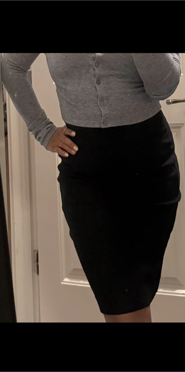Camber & Grace grey pencil skirt size SP - photo 3