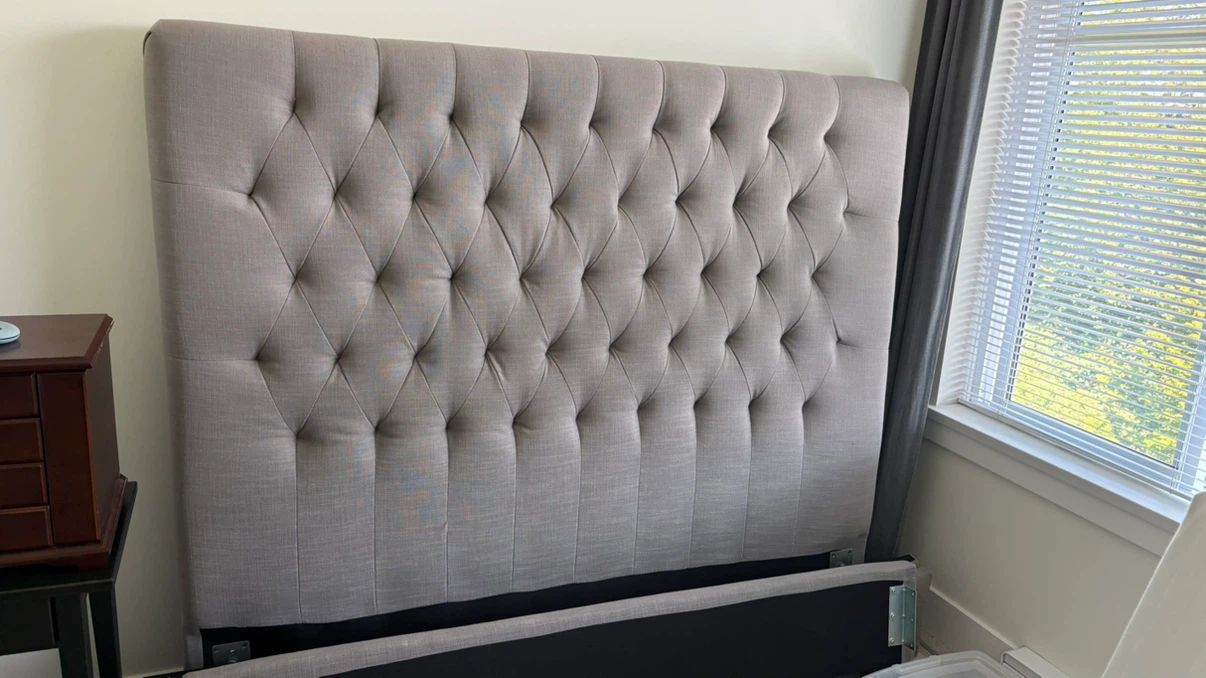 Upholstered Queen Bed Frame - photo 4
