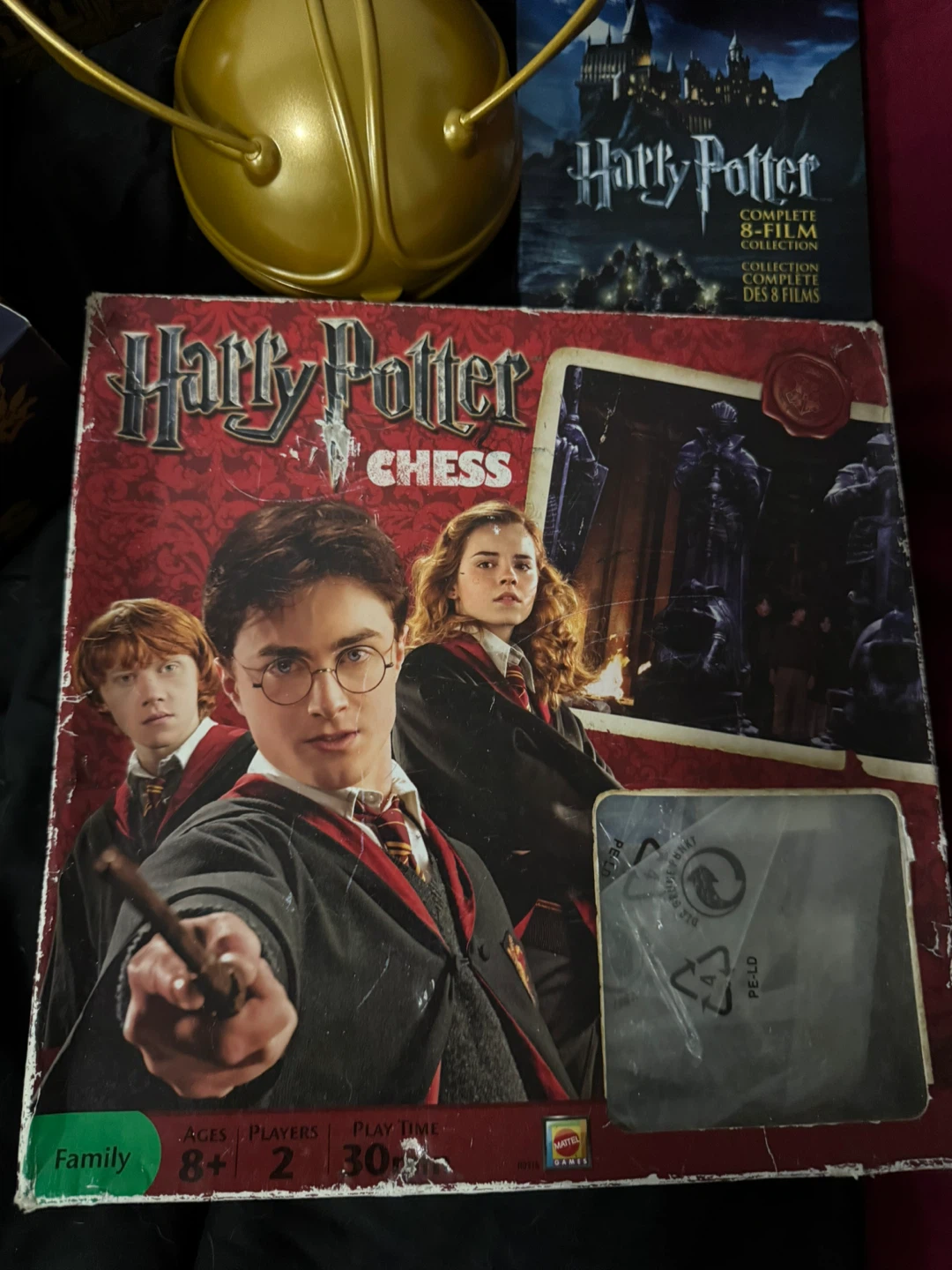 Harry Potter Chess Set and Blu-ray Collection Bundle - photo 2