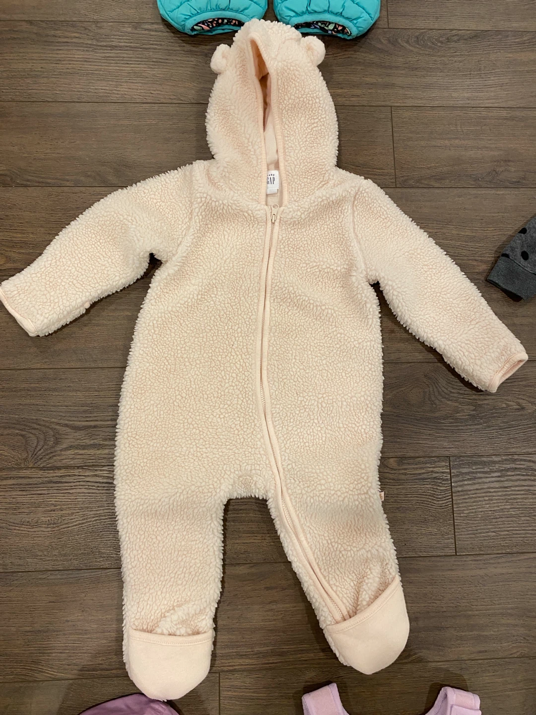12-18 months girl’s fleece buntings / winter jackets - photo 2