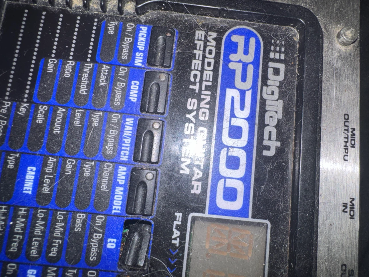 DigiTech RP2000 Modeling Guitar Effect System - photo 3