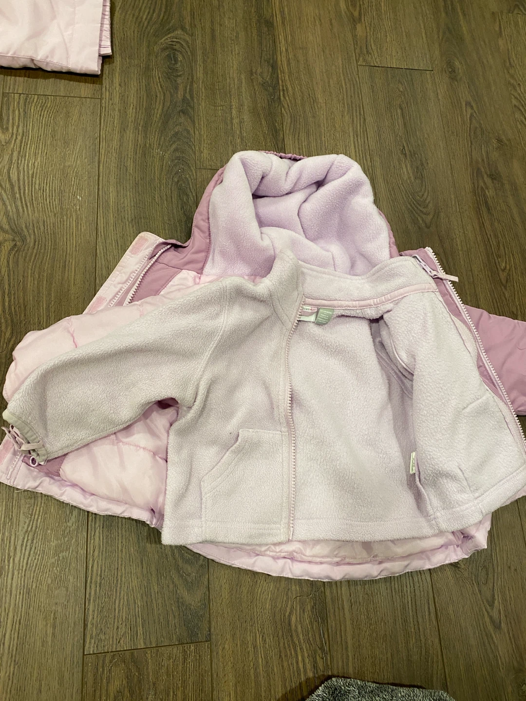 12-18 months girl’s 3-in-1 winter jacket / snow pants - photo 2