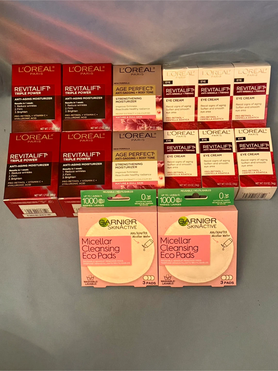 L'Oreal Revitalift and Age Perfect Skincare Set
