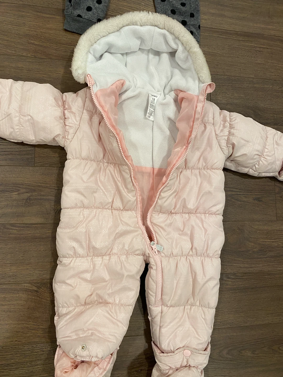 12-18 months girls Puffer Snowsuit