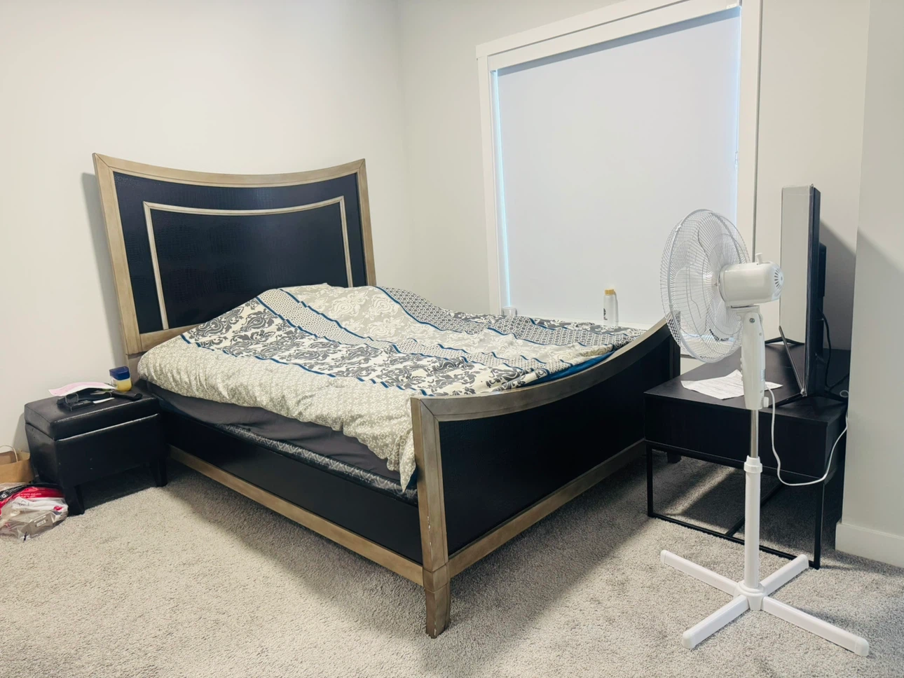King Size Bed Frame + Mattress + 50” Sony Bravia TV