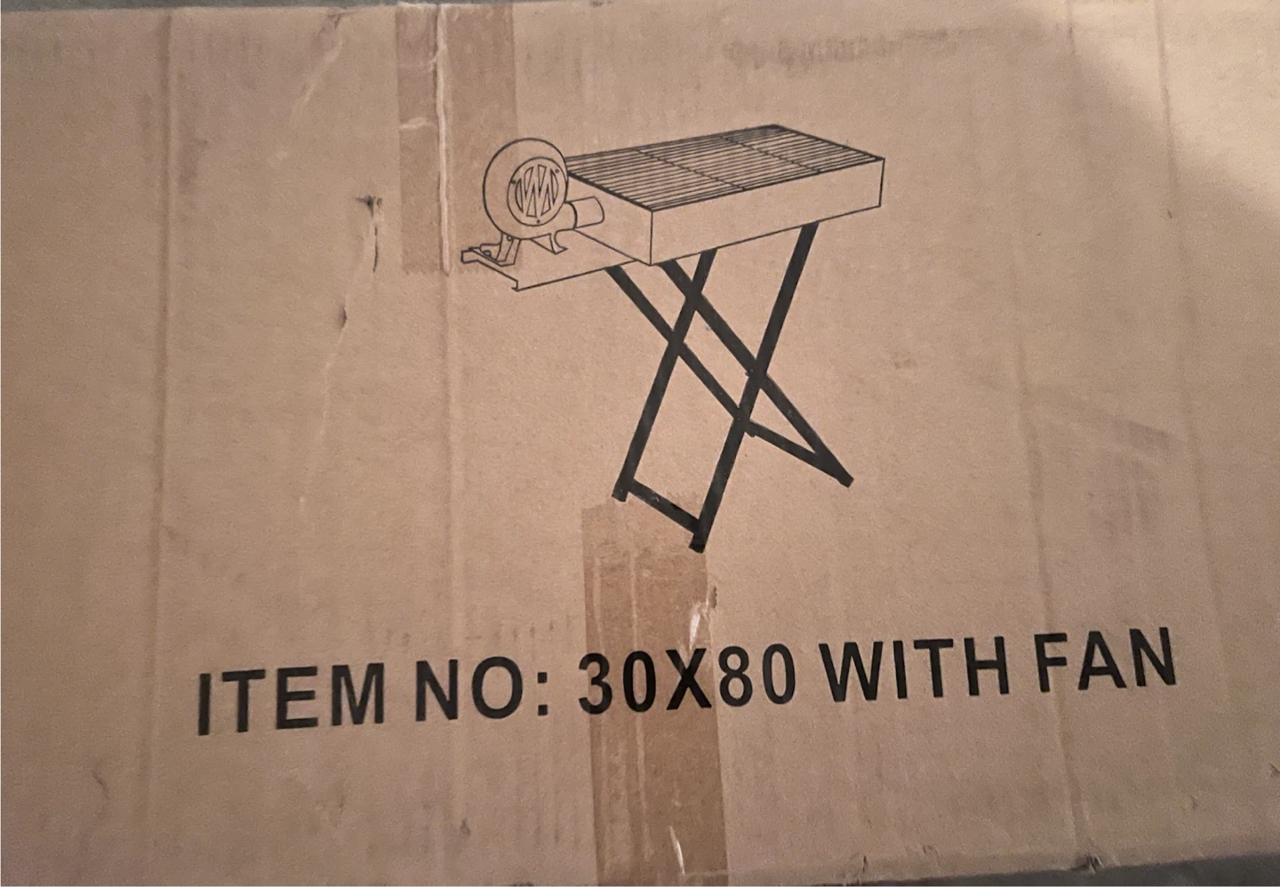 Portable BBQ Grill with Fan - photo 2