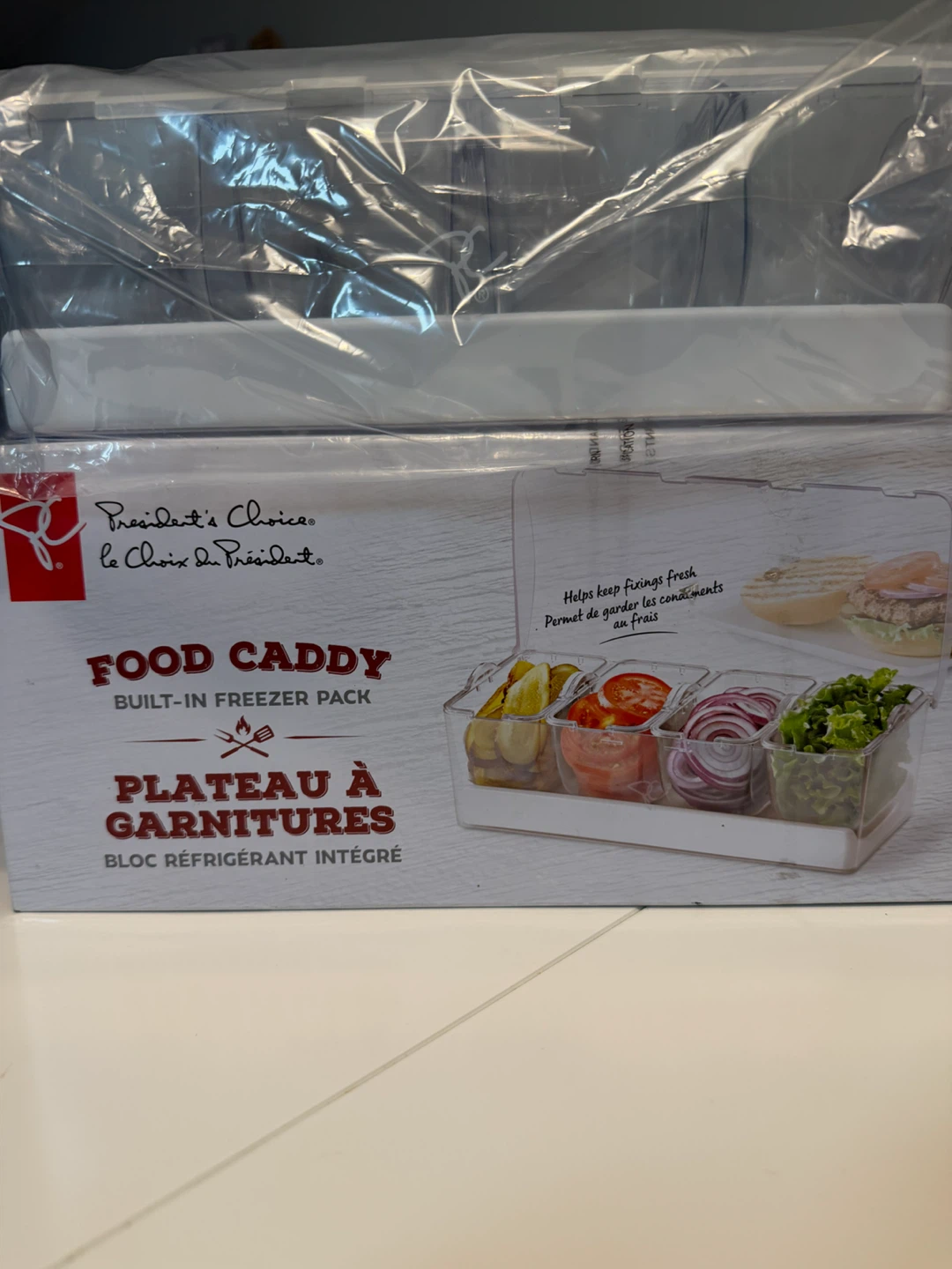 Food storage caddy
