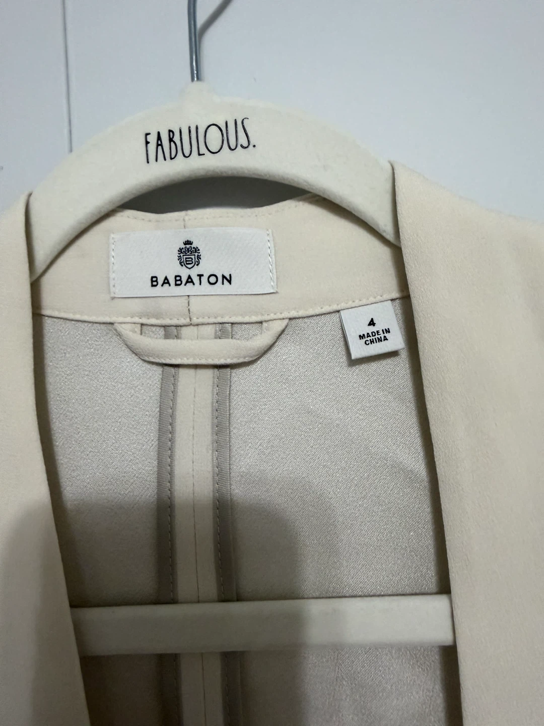 Babaton blazer in birch - photo 3