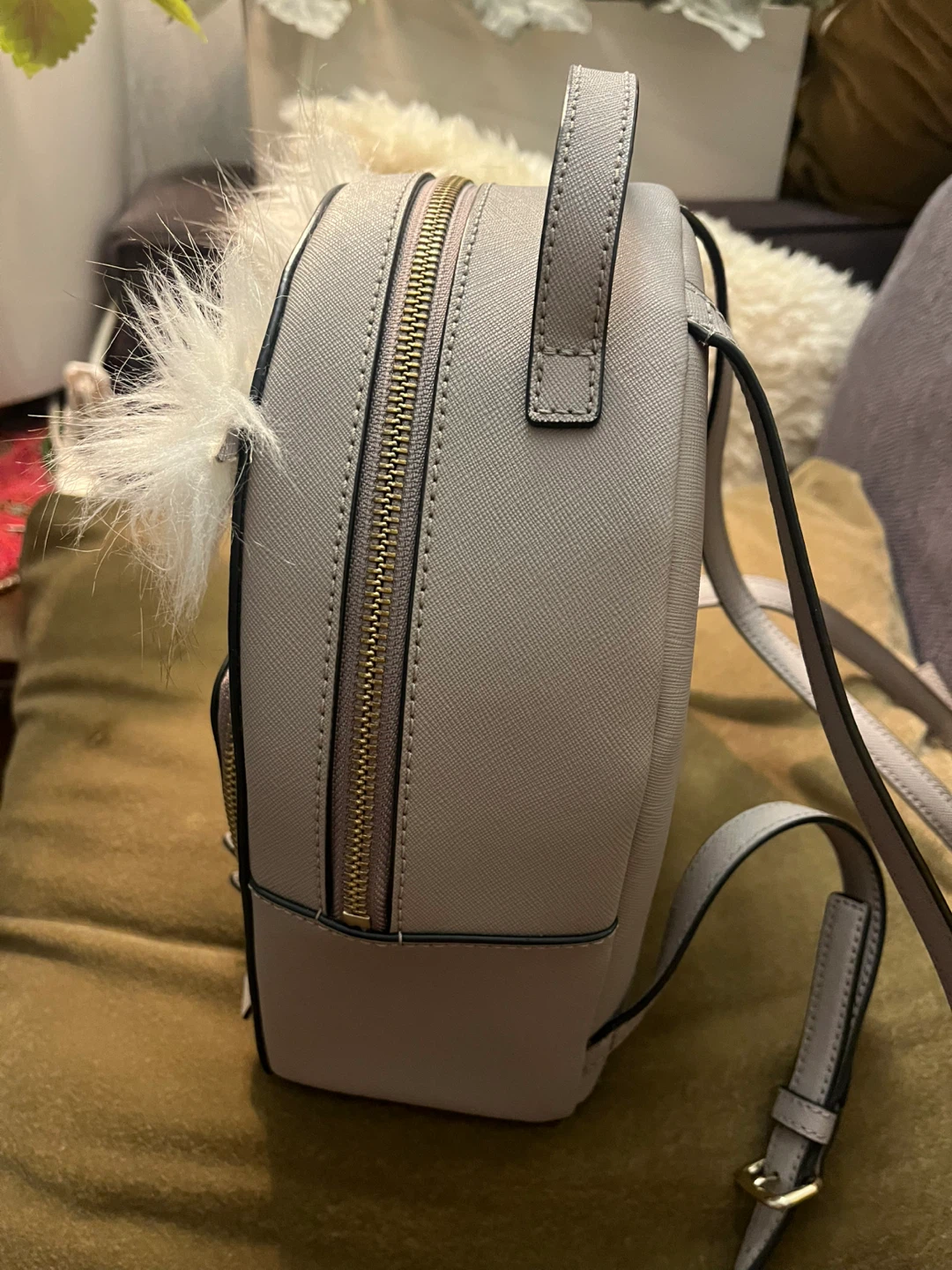 Kate Spade Grey Star Bright Owl Mini Backpack - photo 4