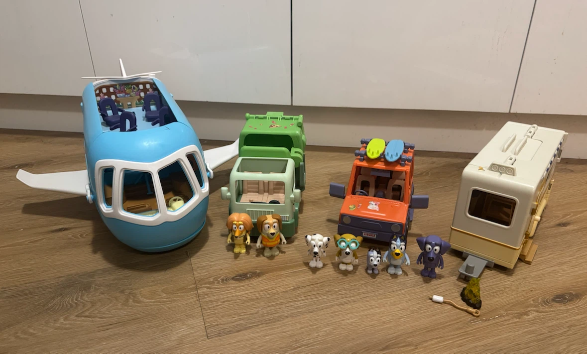 Bluey and Friends Lot Set