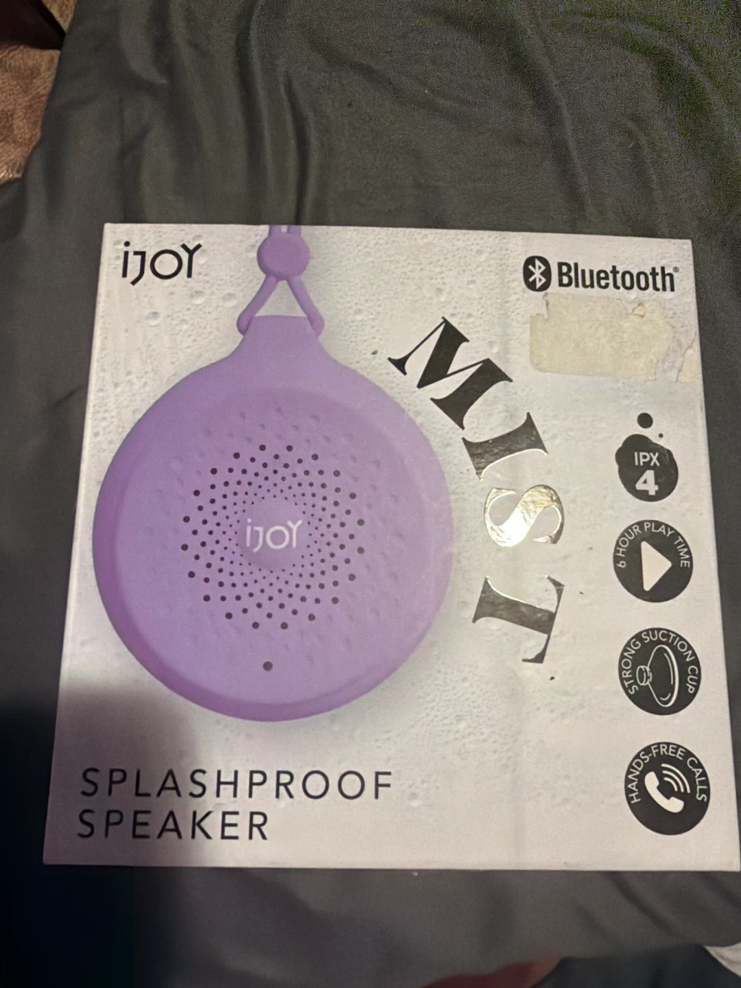 iJoy MIST Splashproof Bluetooth Speaker