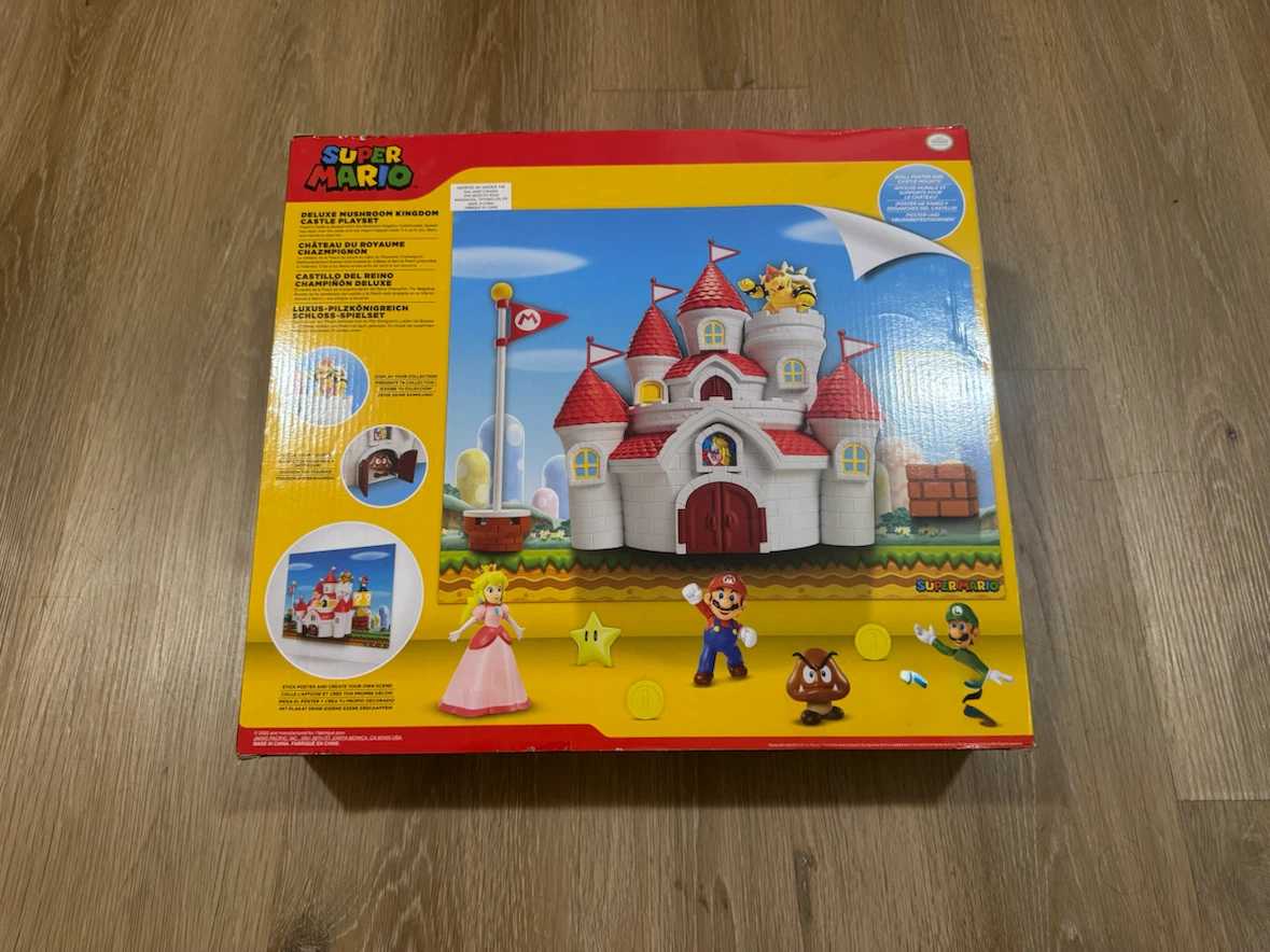 Super Mario Deluxe Mushroom Kingdom Castle Playset - photo 2