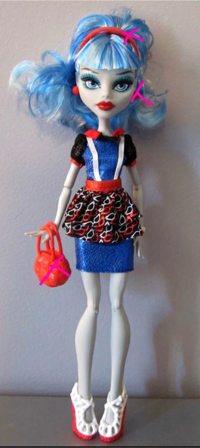 Monster high original ghoulia night out